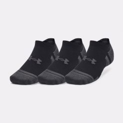 Skarpety Under Armour UA Performance Tech 3-Pack No Show. Czarne skarpetki Under Armour, bez wzorów. Za 49.99 zł.