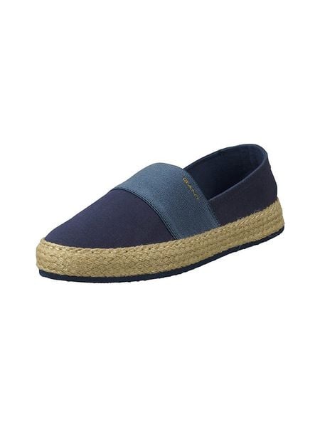 GANT Footwear Espadryle "Raffiaville" w kolorze granatowym rozmiar: 41. Niebieskie espadryle GANT Footwear, bez wzorów, z okrągłym noskiem, bez obcasa. Za 87.19 zł.