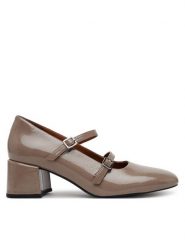 Vagabond Shoemakers Półbuty Adison 5739-160-09 Beżowy. Brązowe półbuty wsuwane Vagabond Shoemakers, bez wzorów, ze skóry, bez obcasa, na obcasie. Za 469.99 zł.