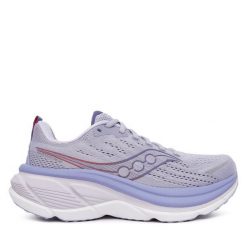 Buty do biegania Saucony. Fioletowe buty do biegania Saucony, bez wzorów, bez zapięcia, do biegania. Za 799.99 zł.