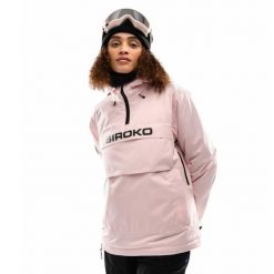 Kurtka snowboardowa damska W6-W Flims. Czerwone kurtki narciarskie SIROKO, bez wzorów, bez kaptura, snowboardowy. W wyprzedaży za 467.00 zł.