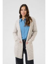 Kaffe Kardigan w kolorze szarym rozmiar: M. Szare swetry Kaffe, m, bez wzorów, bez ramiączek. Za 152.99 zł.