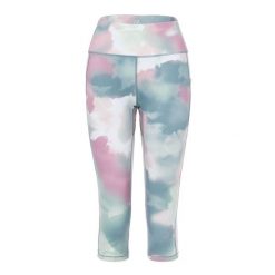Legginsy 3/4 Damskie Marmur Influential II. Czerwone legginsy Dare 2b, bez wzorów, sportowe. Za 143.99 zł.