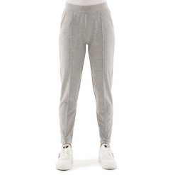 Bluza lekki z bawełna z kieszenie na co dzień. Szare bluzy LEONE 1947 APPAREL, bez wzorów, z bawełny, sportowe, bez ramiączek, bez kaptura. W wyprzedaży za 124.20 zł.