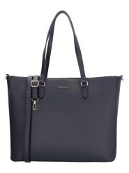 Charm Torebka w kolorze granatowym - 45 x 31 x 13 cm rozmiar: onesize. Niebieskie torby na laptopa Charm, bez wzorów, z materiału, na ramię. Za 152.99 zł.