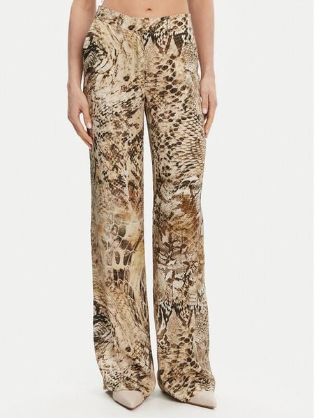 Marciano Guess Spodnie materiałowe 5GGB01 7298A Brązowy Straight Fit. Brązowe spodnie materiałowe Marciano Guess, z aplikacjami, z materiału. Za 399.99 zł.
