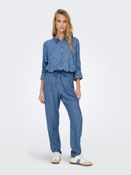 ONLY Dżinsy w kolorze niebieskim rozmiar: XL/L32. Niebieskie jeansy ONLY, l, bez wzorów, z lyocellu. Za 119.95 zł.