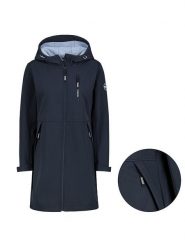 Sublevel Płaszcz softshellowy w kolorze granatowym rozmiar: L. Niebieskie płaszcze Sublevel, l, bez wzorów, sportowe, bez kaptura. Za 187.96 zł.