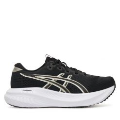 Buty do biegania Asics. Czarne buty do biegania ASICS, bez wzorów, bez zapięcia, do biegania. Za 339.99 zł.
