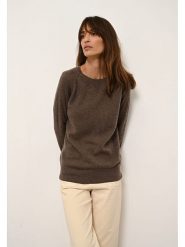 Just Cashmere Kaszmirowy sweter "Helen" w kolorze brązowym rozmiar: XXL. Brązowe swetry Just Cashmere, xxl, bez wzorów, z kaszmiru, bez ramiączek. Za 404.45 zł.