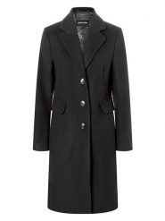 More & More Płaszcz przejściowy w kolorze czarnym rozmiar: 38. Czarne płaszcze More & More, bez wzorów, bez kaptura. Za 260.99 zł.