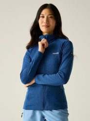 Regatta Kurtka polarowa "Malana" w kolorze granatowym rozmiar: 38. Niebieskie kurtki Regatta, bez wzorów, z polaru, bez kaptura. Za 128.25 zł.