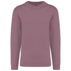 Bluza z okrągłym dekoltem Kariban. Fioletowe bluzy bez kaptura KARIBAN, m, bez wzorów, z bawełny, bez kaptura. Za 128.50 zł.