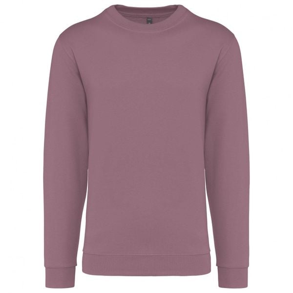 Bluza z okrągłym dekoltem Kariban. Fioletowe bluzy bez kaptura KARIBAN, m, bez wzorów, z bawełny, bez kaptura. Za 127.50 zł.