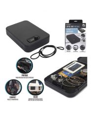 Garden Spirit Sejf podróżny w kolorze czarnym - 16,6 x 24 x 4,8 cm rozmiar: onesize. Czarne walizki Garden Spirit. Za 65.07 zł.