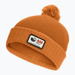 Czapka zimowa Rab Essential Bobble. Brązowe czapki zimowe RAB, bez wzorów, sportowe. Za 129.99 zł.