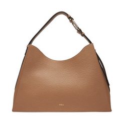 Torebka Furla. Brązowe torebki klasyczne Furla, bez wzorów, klasyczne, bez dodatków. Za 2,019.00 zł.