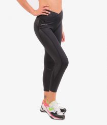 Damskie legginsy Givova ECO. Czarne legginsy Givova, bez wzorów, z elastanu, eleganckie. Za 165.25 zł.