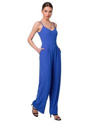 Stylove Kombinezon w kolorze niebieskim rozmiar: XXL. Niebieskie kombinezony Stylove, xxl, bez wzorów, bez kołnierzyka, bez ramiączek. Za 127.95 zł.