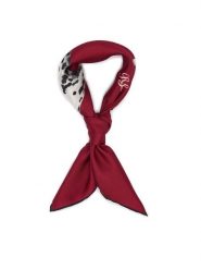 LAUREN RALPH LAUREN Chusta 454P23553004 Czerwony. Czerwone chusty Lauren Ralph Lauren, bez wzorów, z jedwabiu. Za 419.99 zł.