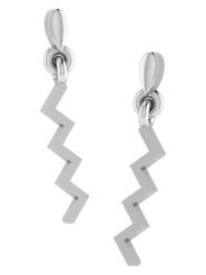 Diamant Vendôme Złote kolczyki-wkrętki rozmiar: onesize. Szare kolczyki Diamant Vendôme, złote. Za 1,174.99 zł.