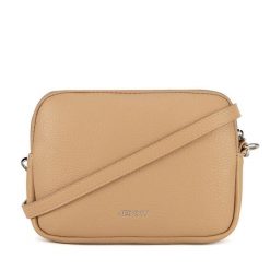 Torebka JENNY. Brązowe listonoszki Jenny, bez wzorów, bez dodatków. Za 109.99 zł.