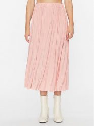 Samsøe Samsøe Spódnica plisowana F18303206 Różowy Regular Fit. Czerwone spódnice Samsøe & Samsøe, l, bez wzorów, z syntetyku, midi. Za 449.99 zł.