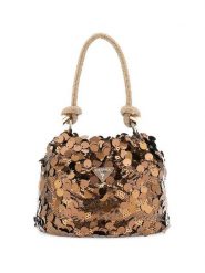 Guess Torebka 172023 Brązowy. Brązowe torebki klasyczne Guess, z aplikacjami, bez dodatków. Za 719.99 zł.