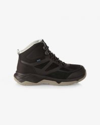 Buty trekkingowe Kilpi Piton WP-U High. Czarne trekkingi Kilpi, bez wzorów, z materiału, bez zapięcia, trekkingowe. Za 370.41 zł.