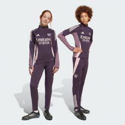 Spodnie Arsenal Tiro 24 Training. Czarne spodnie dresowe adidas, bez wzorów, z materiału. Za 279.00 zł.