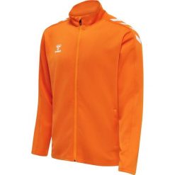 Bluza sportowa dla dorosłych Hummel Core XK Poly Zip Sweat. Brązowe bluzy bez kaptura Hummel, s, bez wzorów, bez kaptura. Za 222.00 zł.