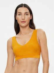 Chantelle Biustonosz top Soft Stretch C16A10 Żółty. Żółte biustonosze Chantelle, bez wzorów, z syntetyku. Za 119.99 zł.