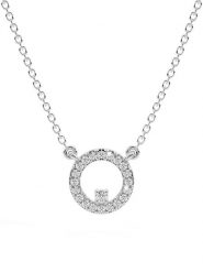 Diamant Vendôme Złoty naszyjnik z diamentami - dł. 40 cm rozmiar: onesize. Szare naszyjniki Diamant Vendôme, z materiału, z diamentem, złote. Za 1,261.99 zł.