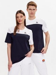 Le Coq Sportif T-Shirt Unisex 2310518 Granatowy Regular Fit. Niebieskie t-shirty Le Coq Sportif, xl, bez wzorów, z bawełny, bez kołnierzyka, bez ramiączek. Za 169.99 zł.