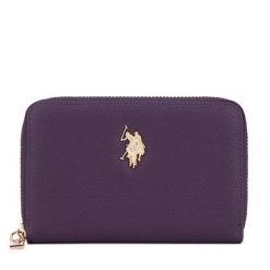 Portfel U.S. Polo Assn. Fioletowe portfele U.S. Polo Assn., bez wzorów. Za 159.99 zł.