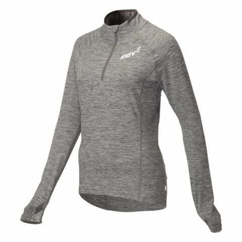 Bluza damska inov-8 Train Elite Mid. Szare bluzy Inov-8, bez wzorów, z elastanu, bez ramiączek, bez kaptura. Za 317.50 zł.