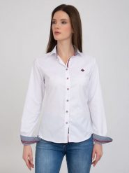 SIR RAYMOND TAILOR Koszula "Macenta" - Regular fit - w kolorze białym rozmiar: S. Białe koszule Sir Raymond Tailor, s, bez wzorów, z bawełny, bez kołnierzyka, bez ramiączek. Za 122.67 zł.
