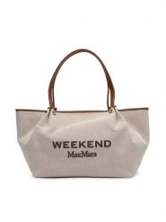 Weekend Max Mara Torebka Getto 2625516115 Brązowy. Brązowe torebki klasyczne Weekend Max Mara, bez wzorów, z materiału, bez dodatków. Za 1,479.00 zł.