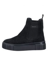 GANT Footwear Skórzane sztyblety "Snowmont" w kolorze czarnym rozmiar: 39. Czarne botki GANT Footwear, bez wzorów, ze skóry, sportowe, bez zapięcia. Za 543.90 zł.