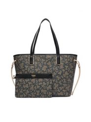 TOUS Torebka 20024624 Beżowy ciemny. Brązowe shopper bag tous, bez wzorów, z materiału, bez dodatków. Za 999.99 zł.