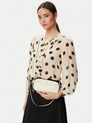 MICHAEL Michael Kors Torebka May 32T6GX5C1L Biały. Białe torebki klasyczne MICHAEL Michael Kors, bez wzorów, ze skóry, bez dodatków. Za 719.99 zł.