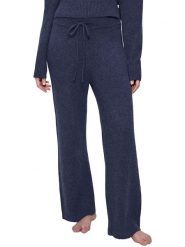 Triumph Spodnie w kolorze granatowym rozmiar: 36. Niebieskie spodnie materiałowe Triumph, bez wzorów, z materiału, z podwyższonym stanem. Za 91.56 zł.