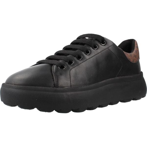 Buty GEOX D SPHERICA EC4 1 Czarny. Czarne buty trekkingowe Geox, ze skóry, bez zapięcia. Za 447.99 zł.