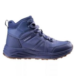 Buty Hi-tec Granise Mid Wp Wo's 92800442369 niebieskie. Niebieskie buty trekkingowe z materiału, bez zapięcia. Za 386.39 zł.