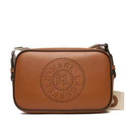 Torebka KARL LAGERFELD. Brązowe listonoszki KARL LAGERFELD, bez wzorów, bez dodatków. Za 849.99 zł.