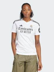 Adidas Koszulka sportowa w kolorze białym rozmiar: M. Białe t-shirty sportowe adidas, m, bez wzorów, bez ramiączek, outdoorowe. Za 118.01 zł.