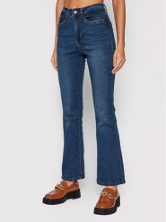 Noisy May Jeansy Sallie 27017557 Granatowy Regular Fit. Niebieskie jeansy Noisy May, bez wzorów, z bawełny. Za 79.99 zł.