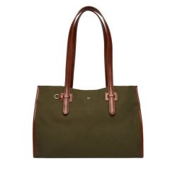 Torebka Weekend Max Mara. Brązowe shopper bag Weekend Max Mara, bez wzorów, bez dodatków. Za 1,469.00 zł.