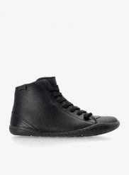 Buty outdoor damskie Camper Peu Cami Mid. Czarne buty trekkingowe Camper, z aplikacjami, z materiału, bez zapięcia, outdoorowe. Za 598.39 zł.