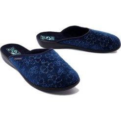 ADANEX DIANA 27696 DIL3 granatowy, kapcie damskie. Niebieskie kapcie Adanex, bez wzorów. Za 50.99 zł.